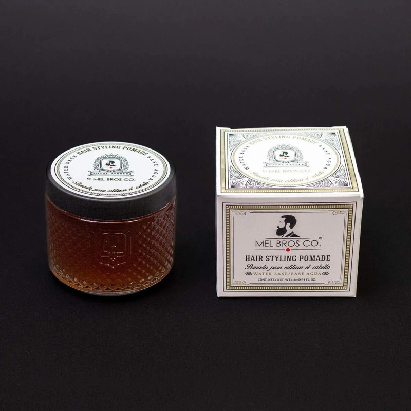 Mel Bros Co. Pomada Royal Base De Agua Extra Fijacin