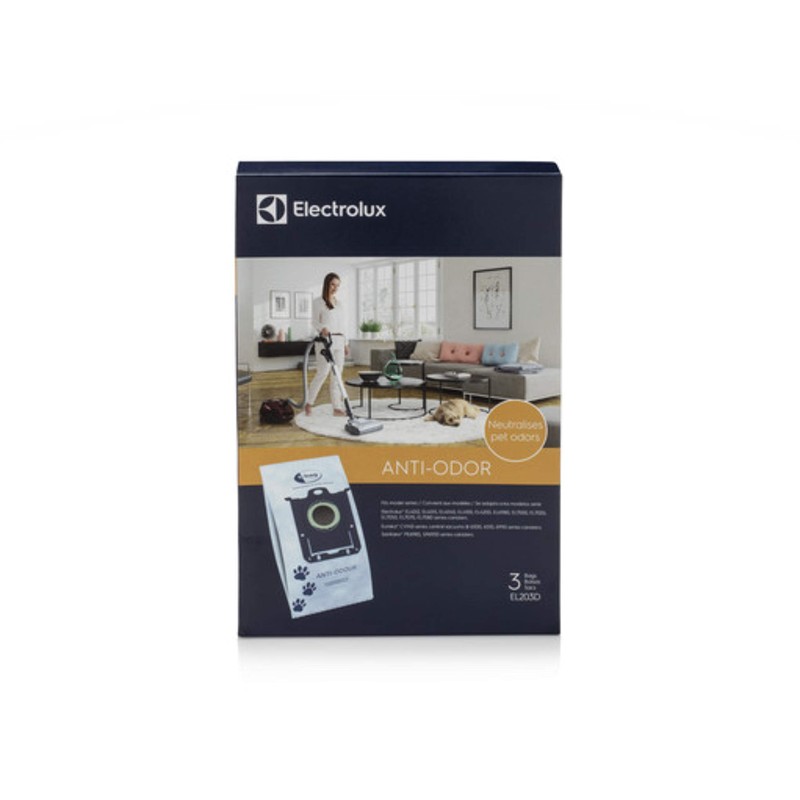 Electrolux EL203D s Pet Anti-Odor Paper Synthetic Vacuum Bag