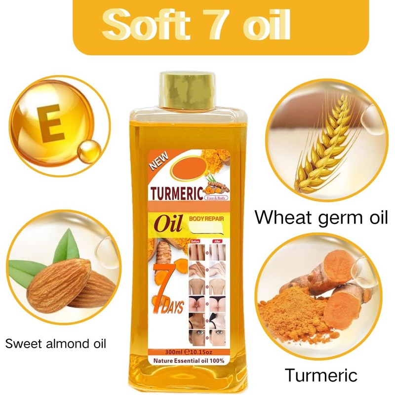 Aceite Soft 7, Aceite De Cúrcuma Soft 7 Para La