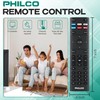 PHILCO Universal Remote Control for VIZIO Smart TV, XRT140 XRT136