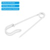 MECCANIXITY Safety Pins 2.48 Inch Large Metal Sewing Pins for