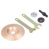 Grinding Shaping Disc Tungsten Carbide 100mm OD 16mm Hole Dia
