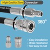 NuFlySic Pressure Washer Whip Hose Power Washer Jumper Hose for