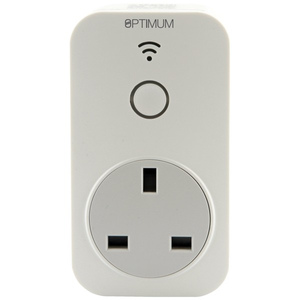 OPTIMUM WIFI 3 Pin Plug In Programmable Timer Control Socket