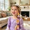 Princess Rapunzel Hair Braid Headband Wig Flower Costume Accessories