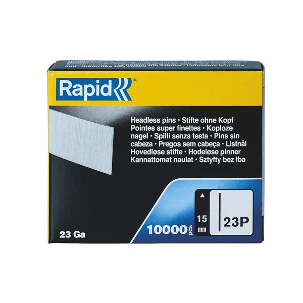 Rapid 5001358 Micro pin Nails,15mm