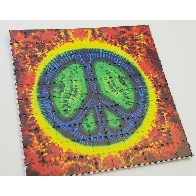 Peace Sign Blotter Art Psychedelic Art Gift Acid Art 100