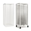 tiscover Bun Rack Cover – Transparent PVC with 4 Sided
