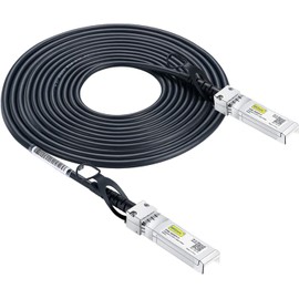 10Gtek SFP+ DAC Twinax Cable - 10GBASE-CU Passive Direct Attach Copper SFP Cable for Cisco SFP-H10GB-CU10M, Ubiquiti UniFi UC-DAC-SFP+, Meraki, Fortinet, D-Link and More, 10-Meter(32.8ft)