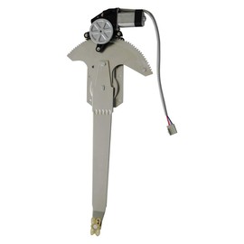 TRIBLE SIX 741-754 Front Right Passenger Side Window Regulator Assembly with Motor Replacement for 1986-1997 Ford Bronco F-150 F-250 F-350 F53 F59