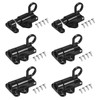 M METERXITY 6-Pack Self-Closing Latch Aluminum Alloy Automatic Window Sliding