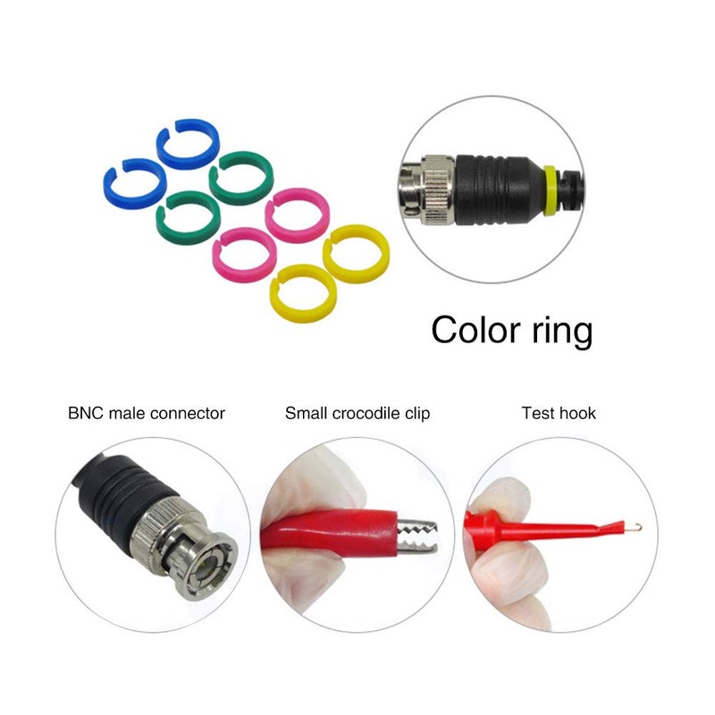 41PCS P1260D Multimeter Test Kit with Clip Replacement Probe Oscilloscope