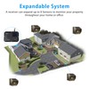 Solar Driveway Alarm Wireless Outside 1800ft Range, Outdoor Motion Sensor