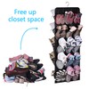 MISSLO 30 Large Pockets Dual Sided Hanging Shoe Rack for