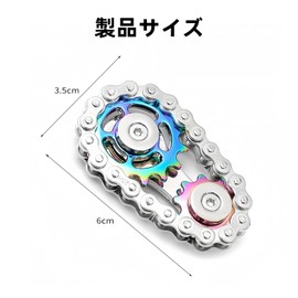 Moruna Metal Spinner High-Quality Fidget Toy Well-Spinning Design for ADHD/Stress Relief/Time-Passing Adult Hand Toy EDC Toy (Gold)