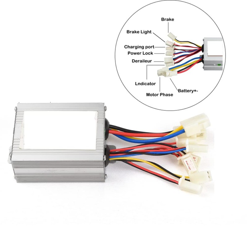 DollaTek Motor gebürstet Controller 24V 500W Motor gebürstet Drehzahlregler für
