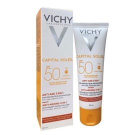 Vichy Capital Soleil Anti-Aging 3-in-1 SPF50 50ml NEW PACKAGING