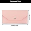 1 Pack Cash Envelope Bag, Cash Envelope PU Leather, Reusable
