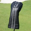 3 Wood Headcover, Easy Slip-On Easy-Off Golf Club Headcover, Fleece