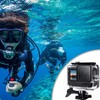 OKFUN ダイビングキット GoPro Hero 13/12/11/10/9 ブラック 60m 水中ダイビングハウジング フィルター3個付き