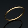 KoolJewelry 14k Yellow Gold Minimalist Knuckle Stacking Midi Wire Ring