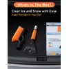 EcoNour 27" Aluminum Ice Scrapers for Car Windshield | Car