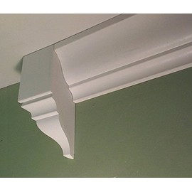 Crown Molding Corner Endcap Block Fits 7 - 7 1/4 Inch Crown Molding
