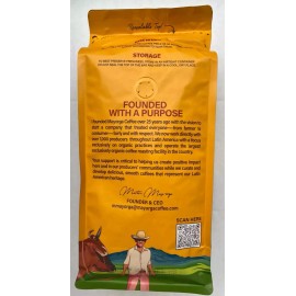 Mayorga USDA Organic Coffee Cafe Arabica Dark Roast Whole Bean, 2 Pounds BB:3/25