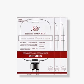 Elenchila Ellensilla Intrasel Escargot Galactomyces Whitening Mask 3 pcs