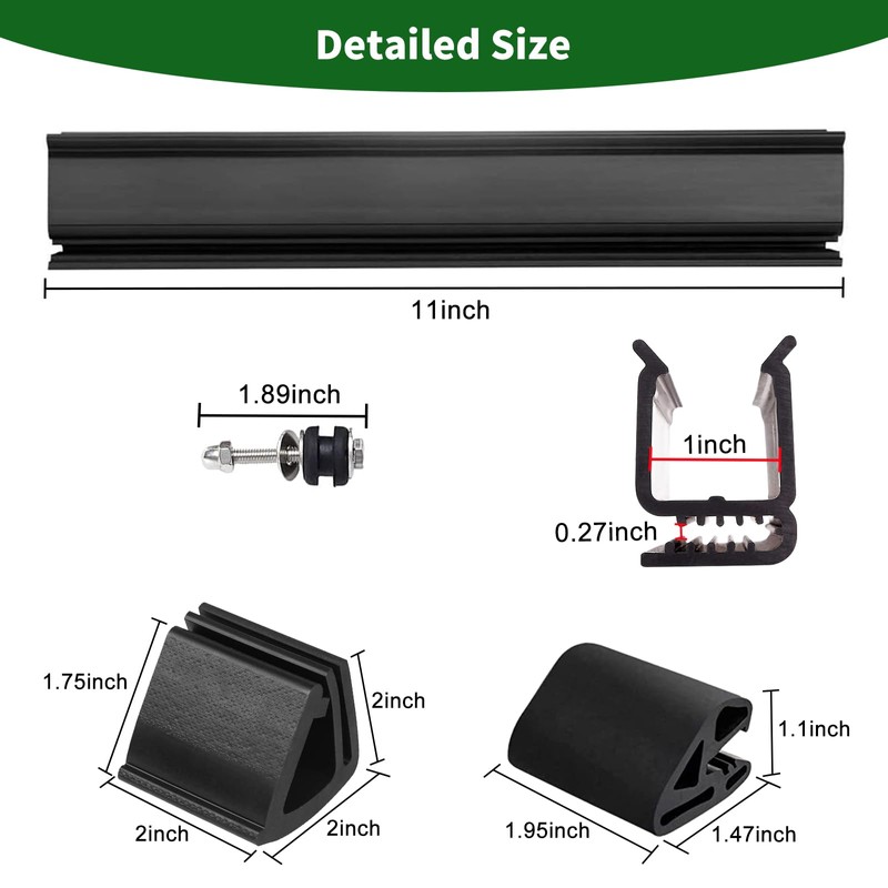 Cartalia Windshield Retaining Clips Kit with Screw Bolts for Club