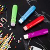 Outus 5 Pieces Sidewalk Chalk Holders Railroad Chalk Holder Jumbo