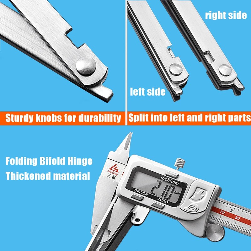 ANTEISI Folding Rack Small Hinges,Folding Hinges and Support Folding Rod,Folding