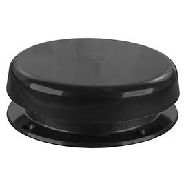 JR Products 02-29115 Mushroom Style Plumbing Vent (Black),1 Pack