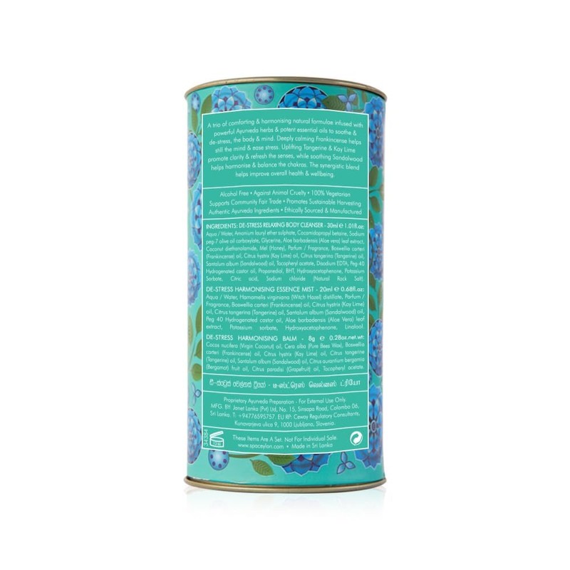 SPA CEYLON De-Stress Wellness Trio Set | Holistic Spa Essentials