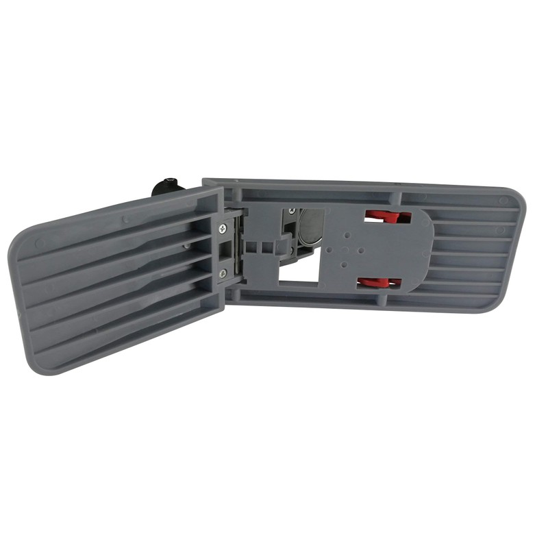 cleanSv Magic Click 50 cm Patentierter Mopphalter, Magnetklapphalter mit Aufrechtfunktion