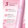 Demita Cepillo de dientes eléctrico giratorio para adultos con 8