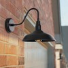 GOALPLUS 14in Outdoor Gooseneck Light Fixture for Porch, Large Exterior