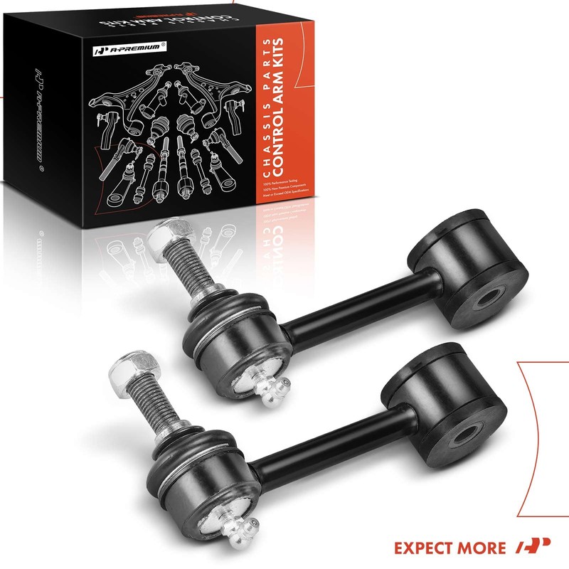 A-Premium 2 x Front Sway Bar Links Stabilizer Bar Links,