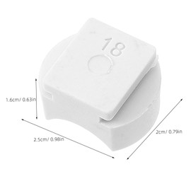 STOBOK Professional Ring Bending Tool Dies 6pcs Small Ring Bender Dies Accessories Practical for Jewelry Making