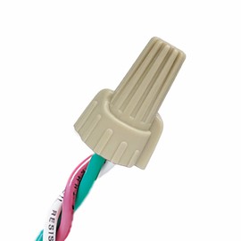 Winged Wire Connectors Nuts 10 PCs, Dicio Twist Wire Cap Electrical Connectors UL Listed Screw-On Connectors Kit 22-8 AWG for Connect Electrical Wiring