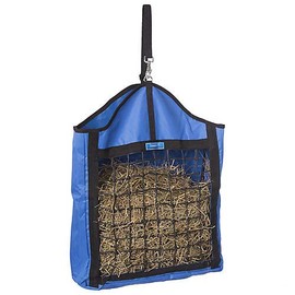 Tough 1 Nylon Hay Tote with Net Front, Royal Blue