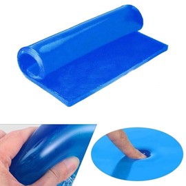 PLSUSJHAO Motorcycle Seat Gel Soft Seat Pad Cushion Shock Absorption Mats Comfort Pad Cooling Reduce Long Drive Fatigue Pad Seat Foam for Car Bike Saddles (25 x 25 x 1cm)