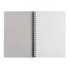 FasNote Blank Spiral Notebook, A5, 160 Pages Blank Paper, Wirebound