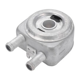 TUCKBOLD Engine Oil Cooler for Hyundai Tucson No.264102G000 | Transmission Oil Cooler Silver Tone with O-ring Seals Aluminum Alloy 1 Pc for Hyundai Sonata