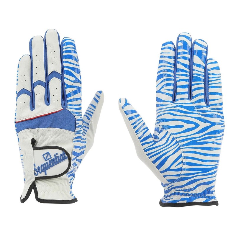 SEQUENTIAL GOLF High Adsorption Non-Slip Men's Golf Gloves SQGS-004 Zebra