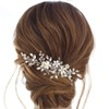 Unicra - Peine para el pelo de novia, diseño de