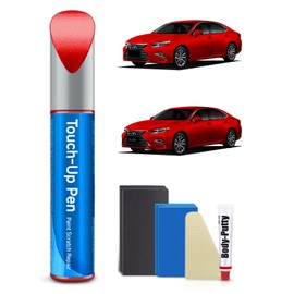 RSACET 3R1 Matador Red Mica Touch Up Paint Kit Compatible with Lexus Exact Match Car Scratch Repair Touch Up Paint Kit