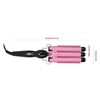 3 Barrel Curling Iron Wand Adjustable Hair Curler Waver Crimper