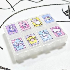 Sanrio Characters Pill Beads Accessory Case District 8 3ea