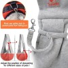 TOMKAS Small Dog Sling Carrier Classic Pocket & Classic Strap